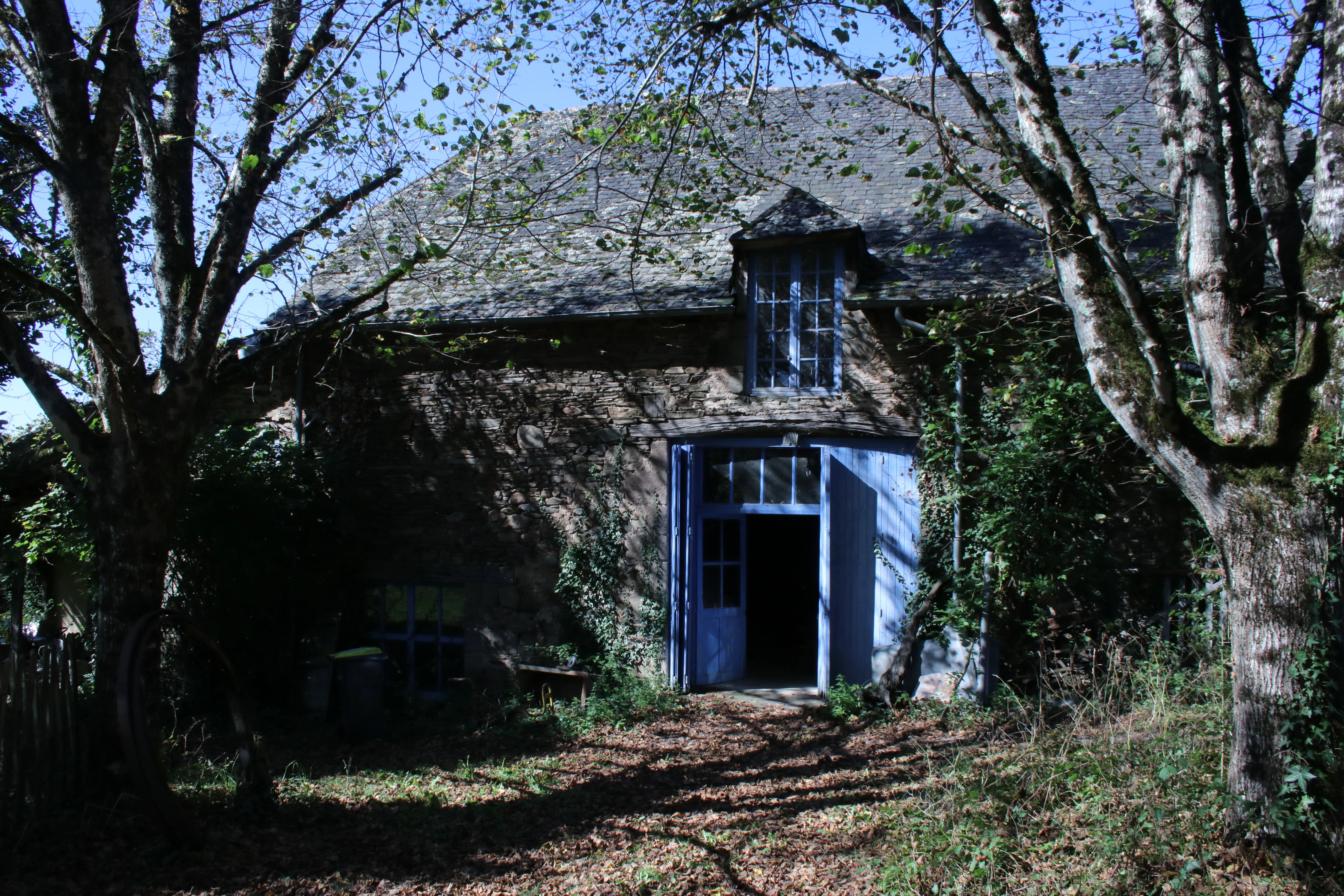 L'entrée de l'atelier