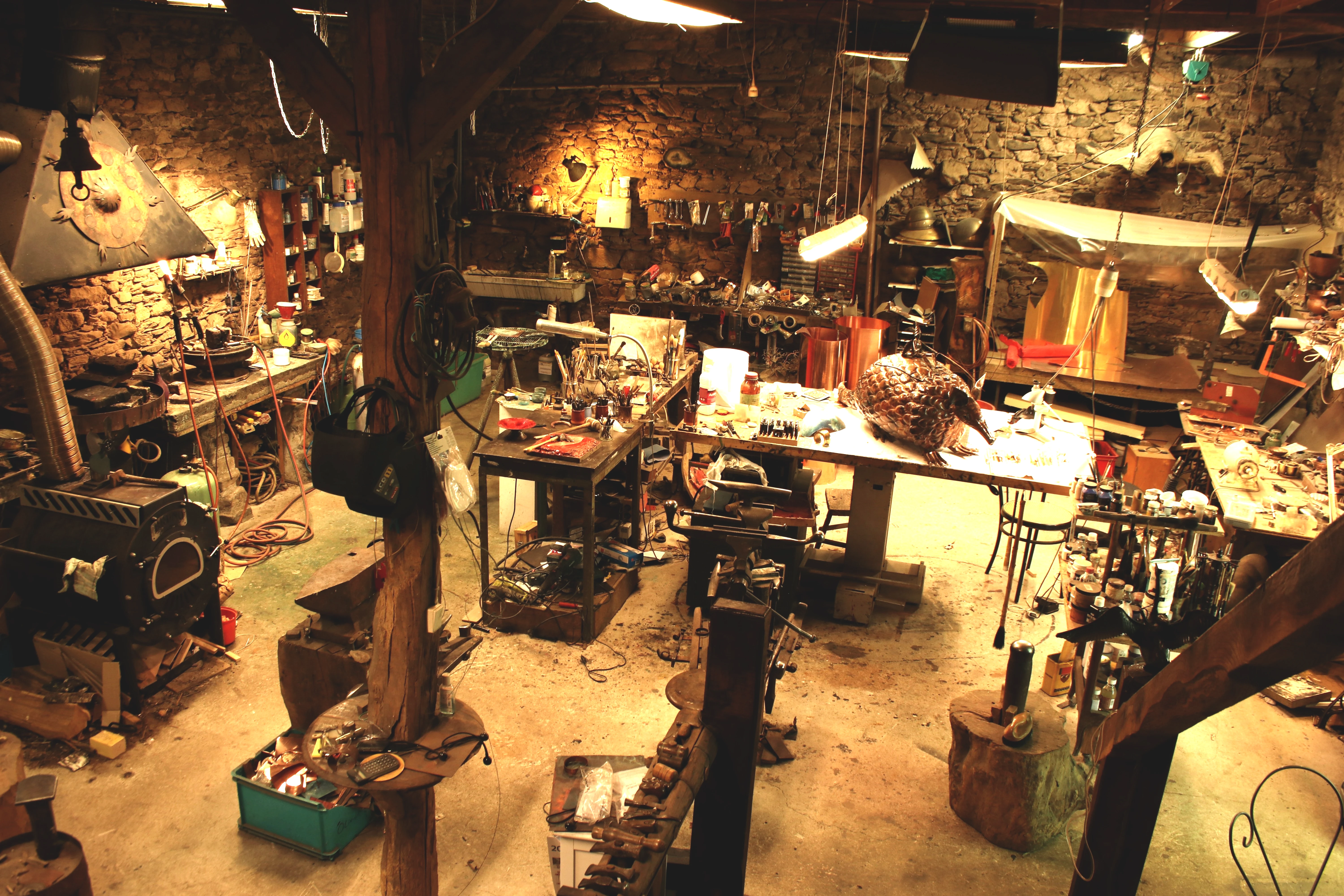 L'atelier au complet.